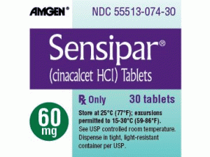 Sensipar 90mg Tablet(cinacalcet 盐酸西那卡塞片)