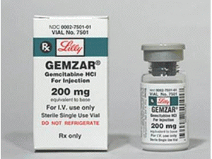 Gemzar(Gemcitabine 盐酸吉西他滨冻干粉注射剂)