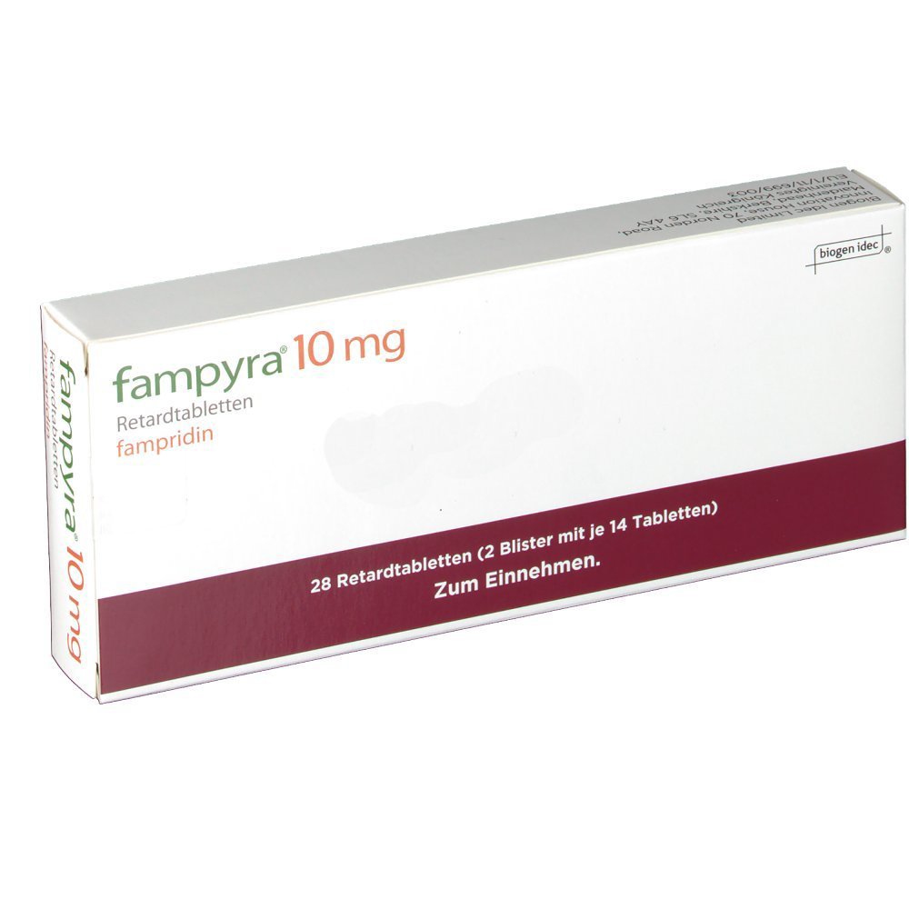 Fampyra（氨吡啶缓释片）