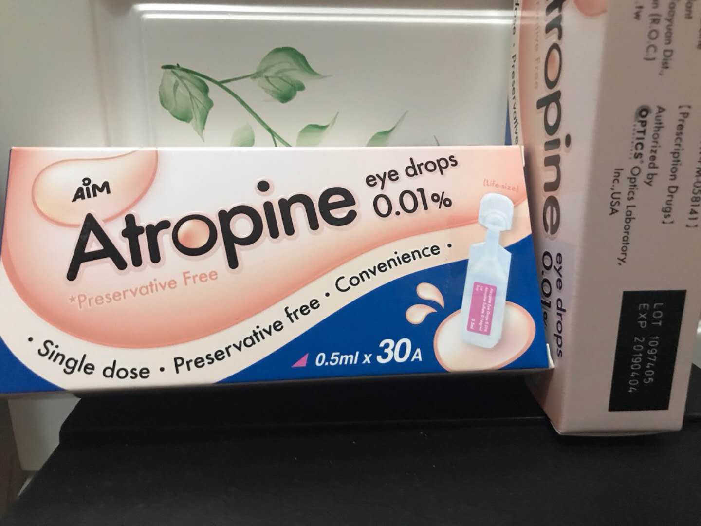 阿托品滴眼液(Atropine、亚妥明